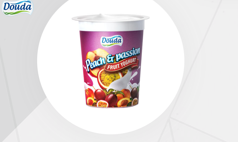Douda – Yaourt aux fruits Pêche & Passion